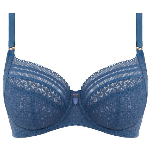 Freya | Viva Side Support Bra Lace Vintage Denim - Picture 1 of 16